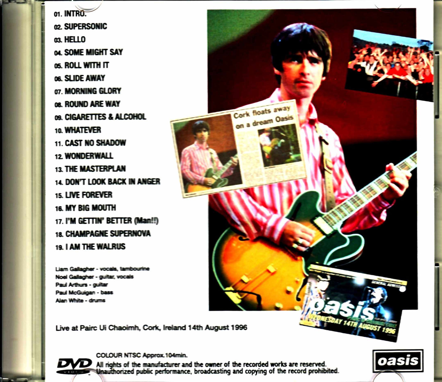 Oasis/Ireland 1996