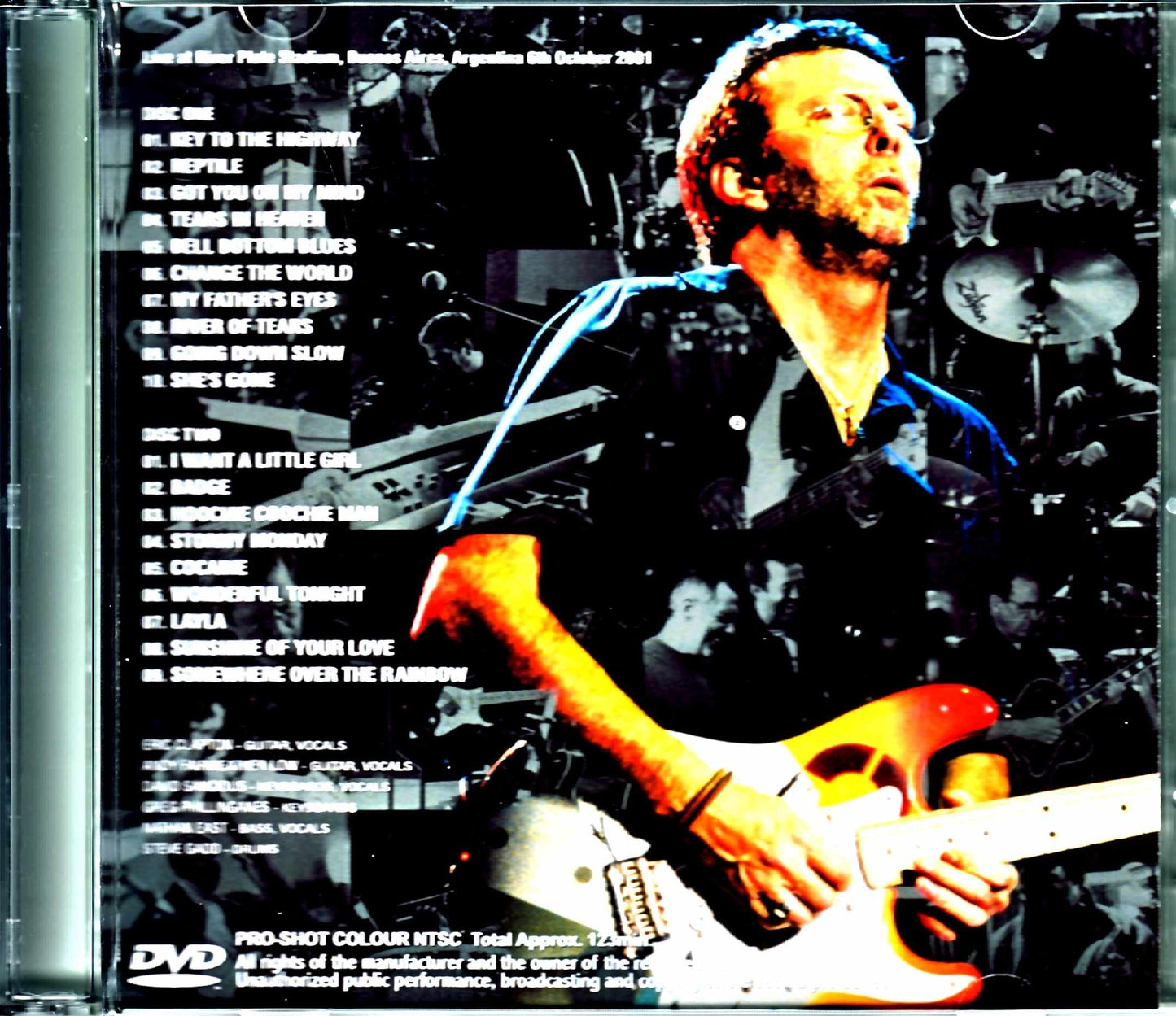 Eric Clapton Eric Clapton/Argentina 2001 Complete