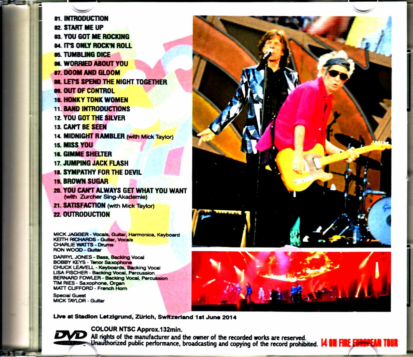 Rolling Stones/Switzerland 2014 Complete