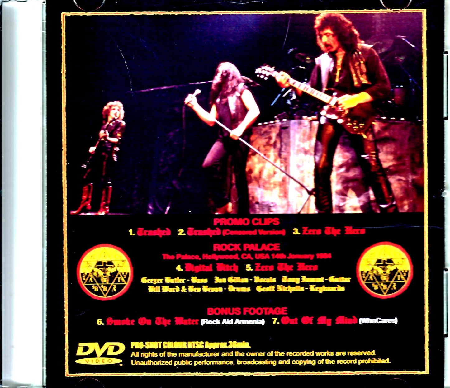 Black Sabbath: Pro-shots from the Ian Gillan era Promo Clip & more