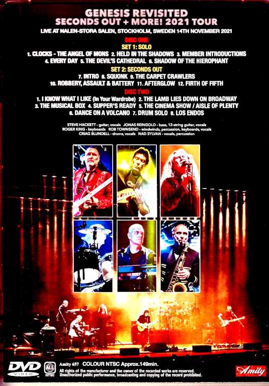 Steve Hackett/Sweden 2021