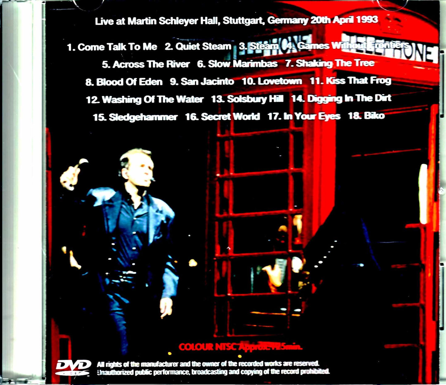 Peter Gabriel/Germany 1993 Complete