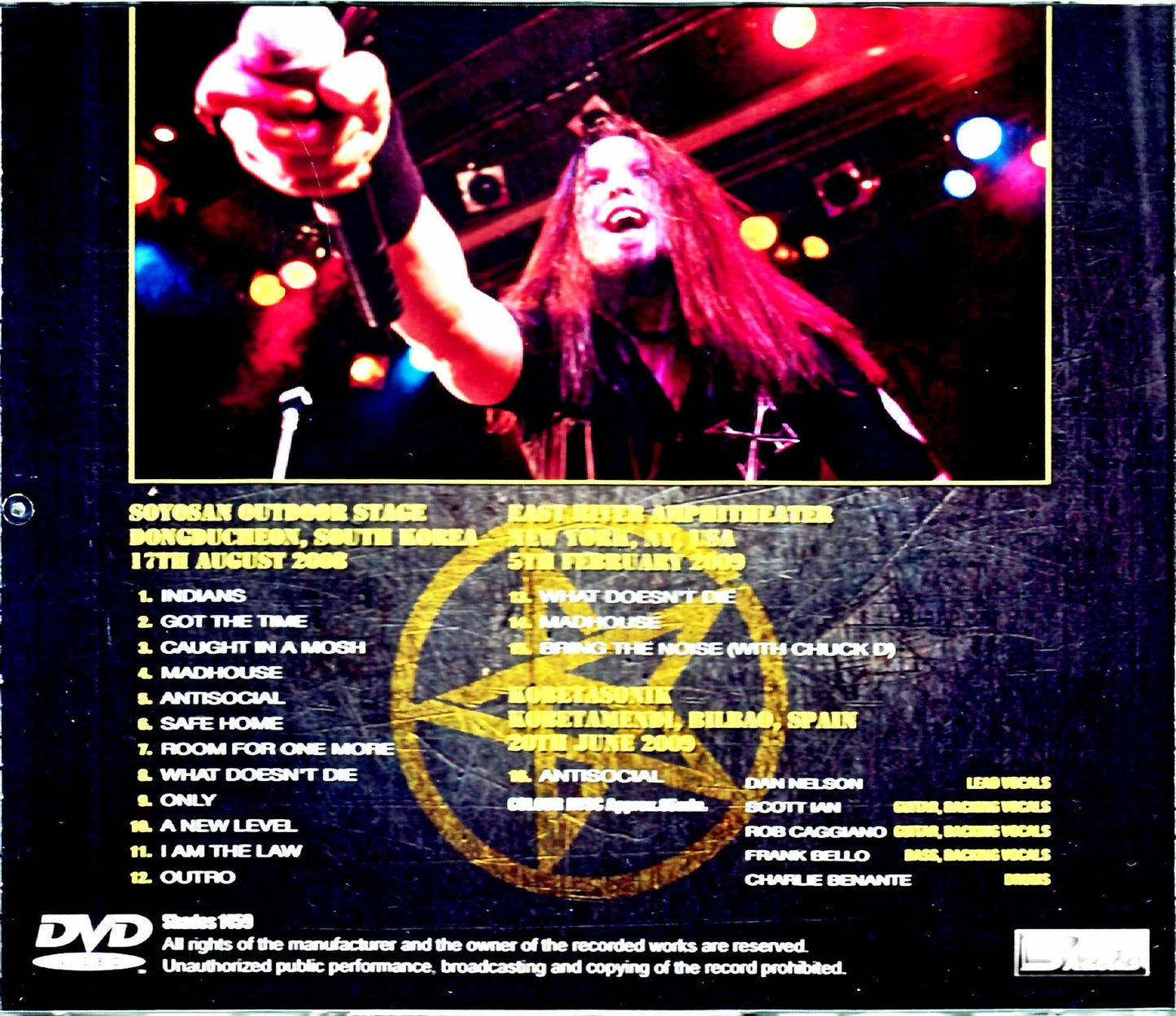 Anthrax/North Korea 2008 & more