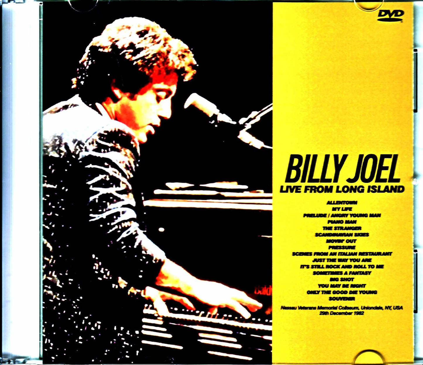 Billy Joel / NY, USA 1982 Japanese Laser Disc Edition Upgrade Jewel Version