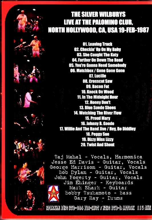 Taj Mahal Jesse Ed Davis George Harrison Taj Mahal George Harrison/CA,USA 1987