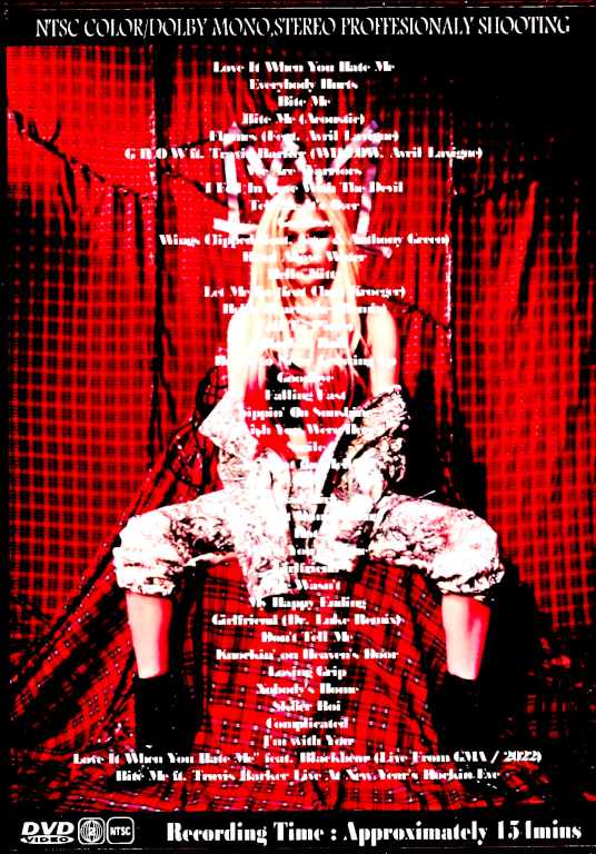 Avril Lavigne Avril Lavigne/Music Video Collection 2022