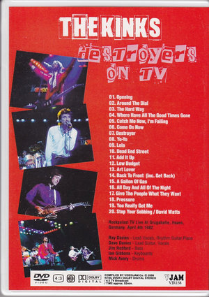 Kinks/Essen,Germany 1982