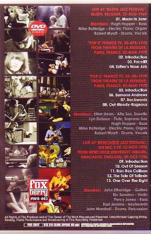 Soft Machine/Live in Europe 1969-1976