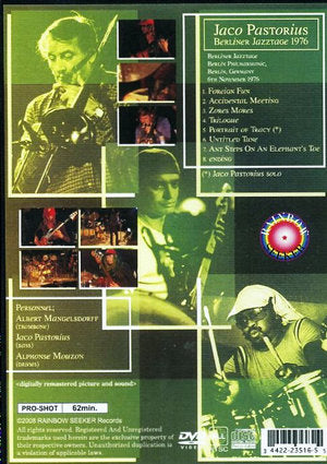 Jaco Pastorius/Germany 1976