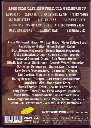 Hommage To Jaco Pastorius/NY 1987