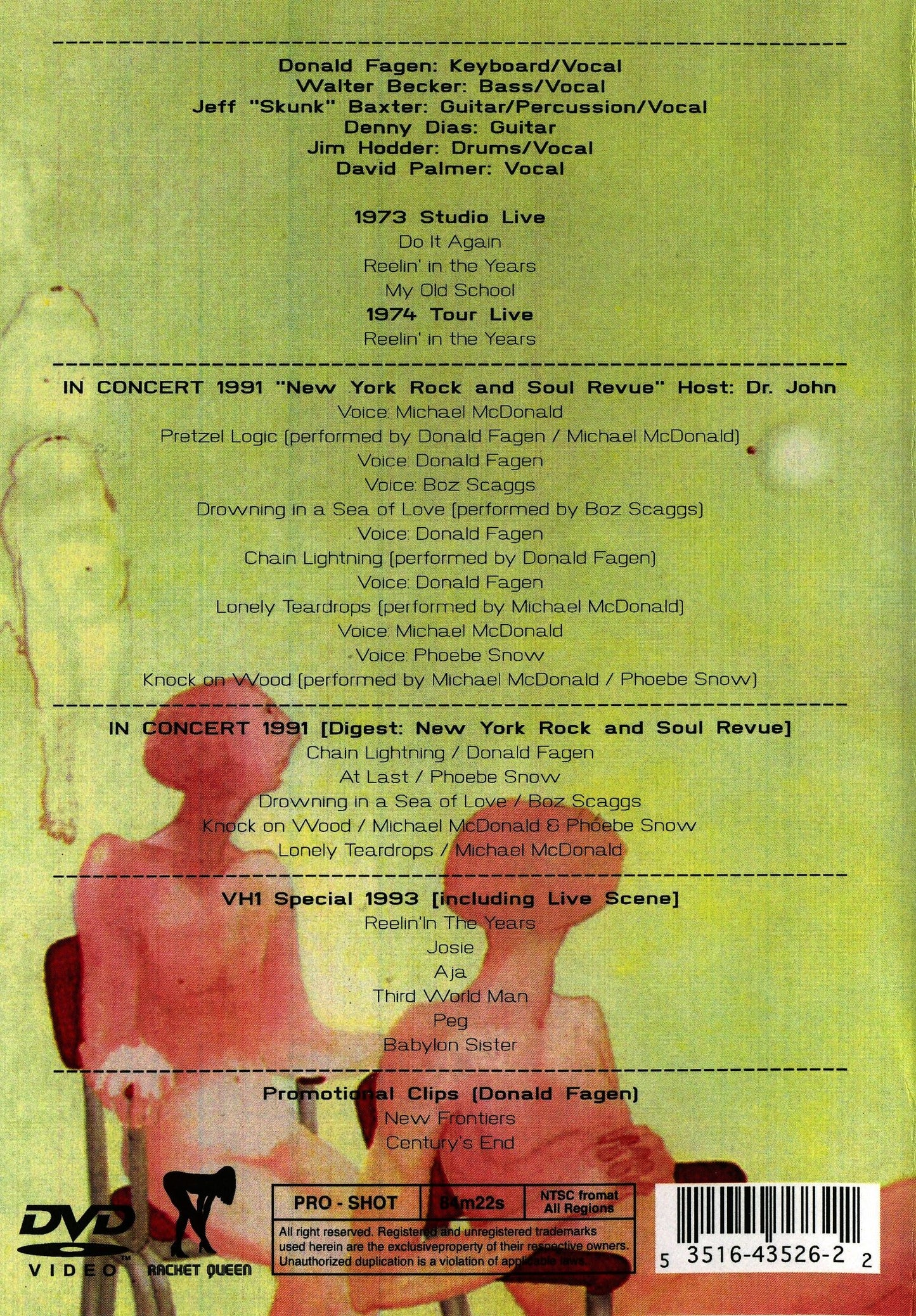 Stelly Dan/1973-1993-On Stage
