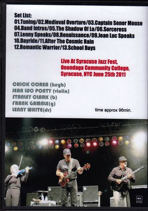 Return to Forever/New York, USA 2011