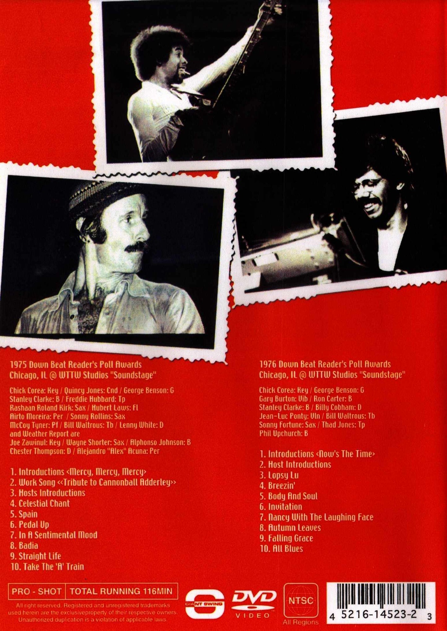 Chosen One/1975&1976 DOWN BEAT READER'S POLL AWARDS