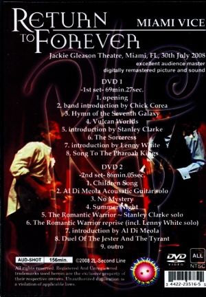 Return To Forever/USA 2008