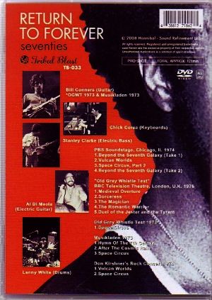 Return To Forever/1970's