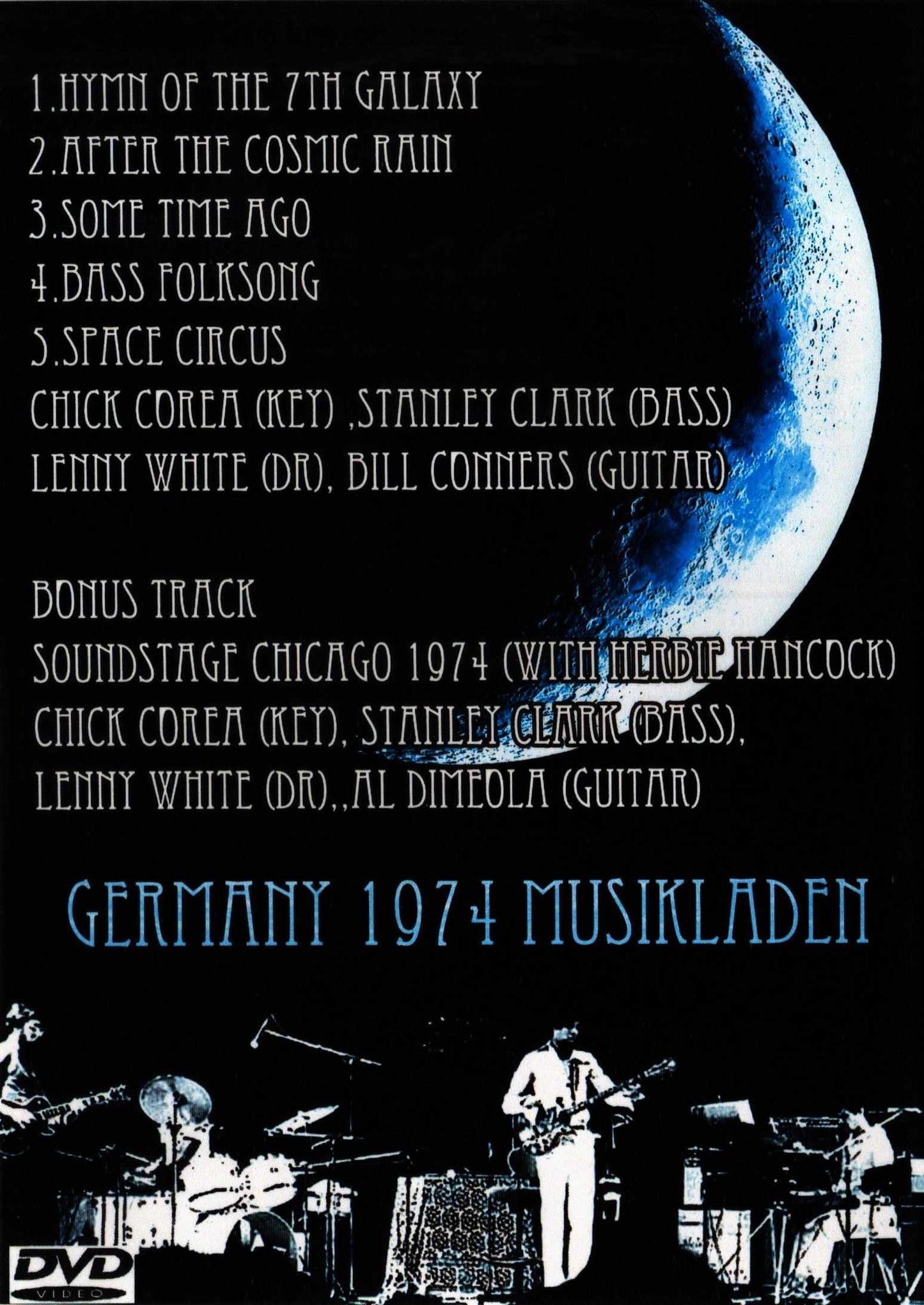 Return To Forever/CRYSTAL CRESCENT GERMANY 1974+MUSIKLADEN