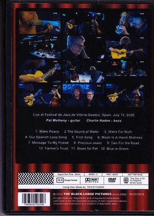 Pat Metheny, Charlie Haden/Spain 2009