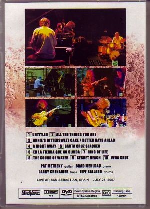 Pat Metheny & Brad Mehldau/Spain 2007
