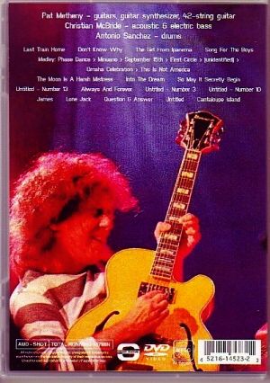 Pat Metheny Trio/Live At Milan,Italy 2004