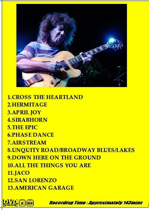 PAT METHENY/JAZZ WORK SHOP '80