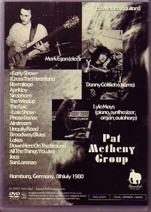 Pat Metheny Group/Germany 1980