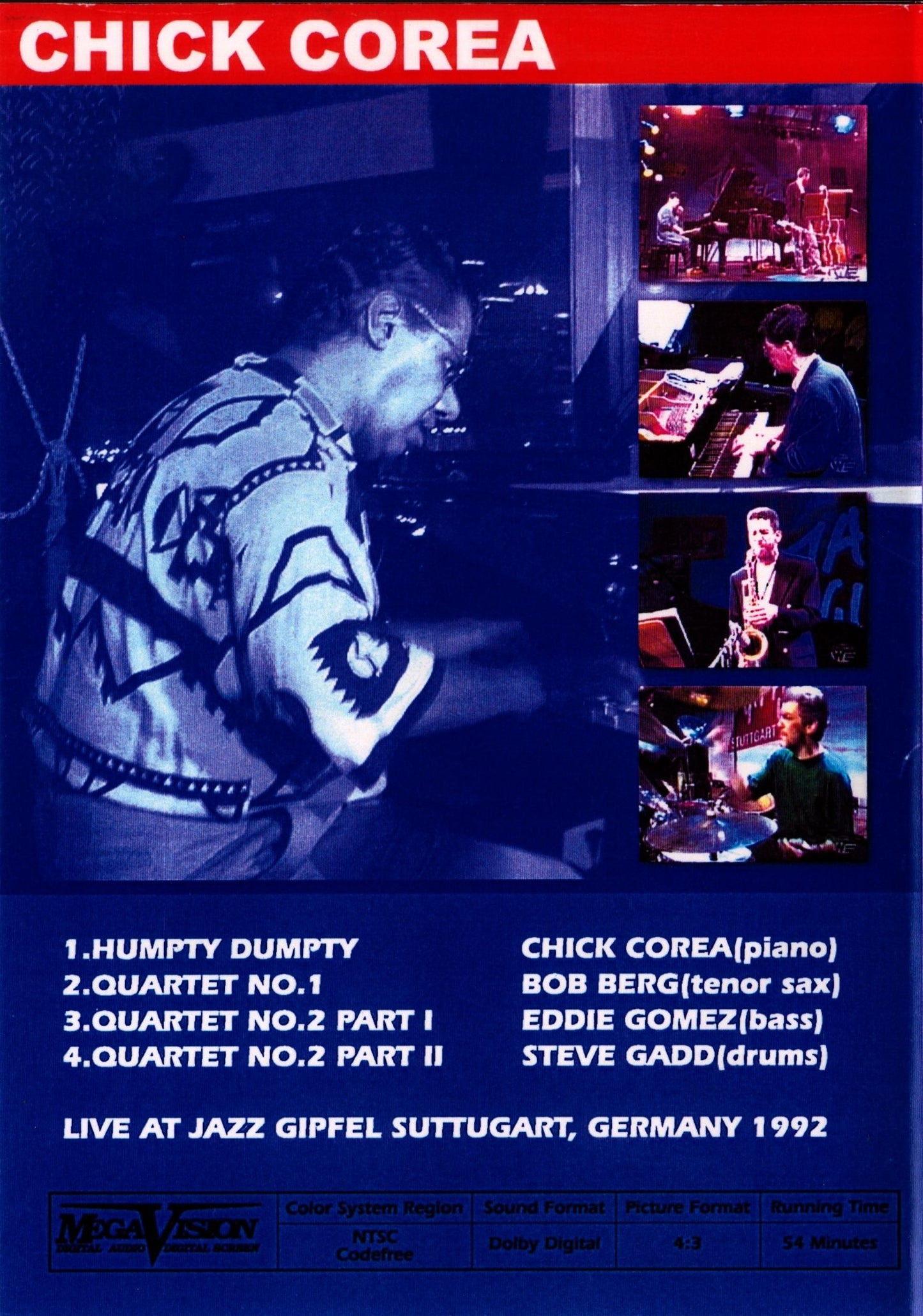 CHICK COREA/JAZZ GIPFEL 1992