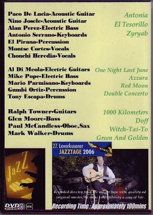 Paco De Lucia,Al Di Meola,Oregon/Jazztage 2006