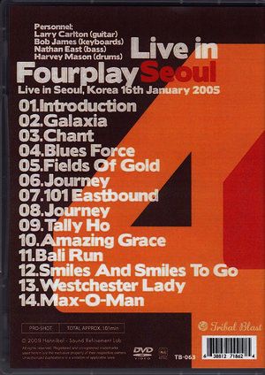 Fourplay,Larry Carlton,Bob James/Seoul,Korea 2005