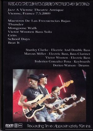 SMV,Stanley Clarke,Marcus Miller,Victor Wooten/France 2009
