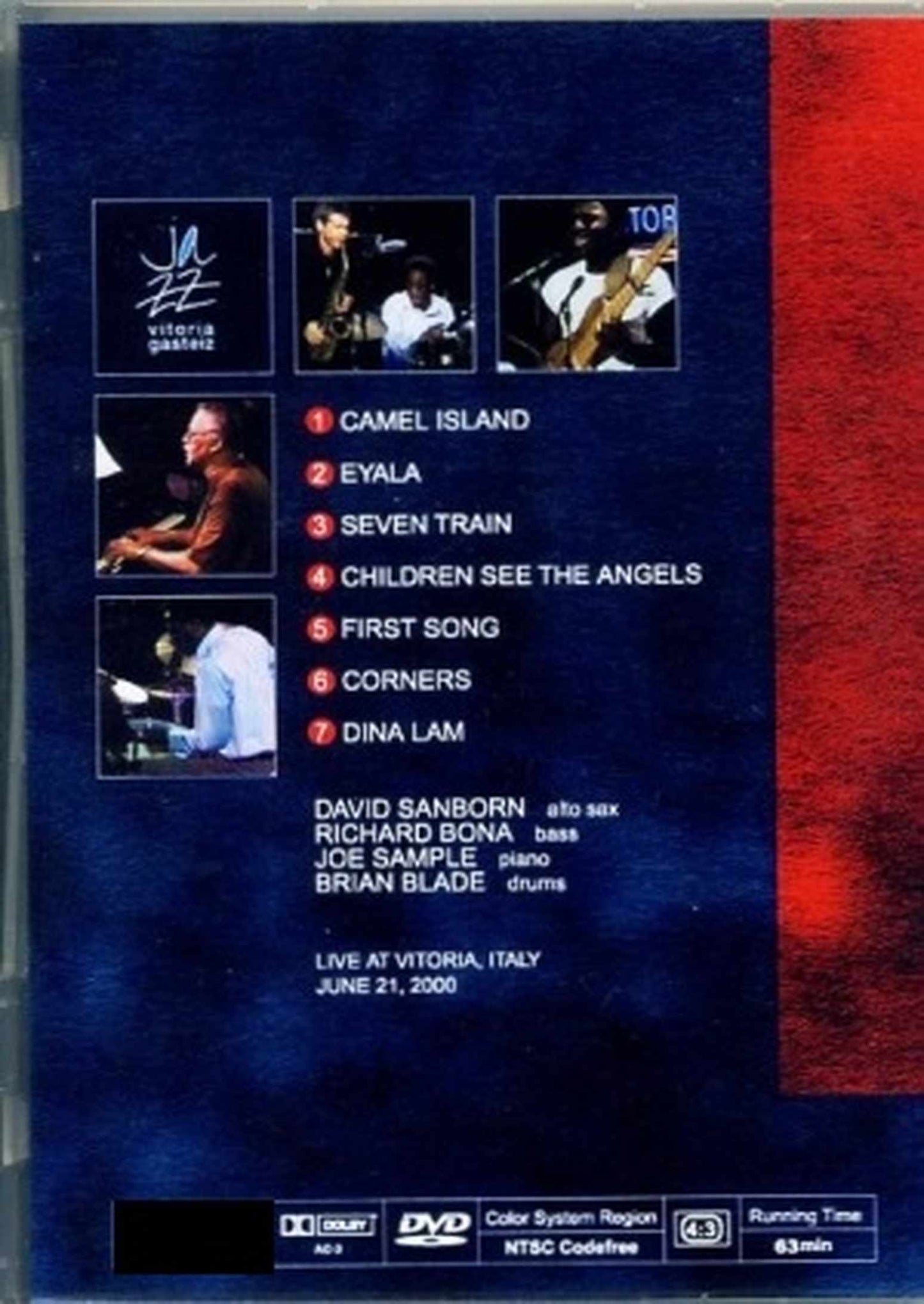 David Sanborn,Richard Bona,Joe Sample/Italy 2000