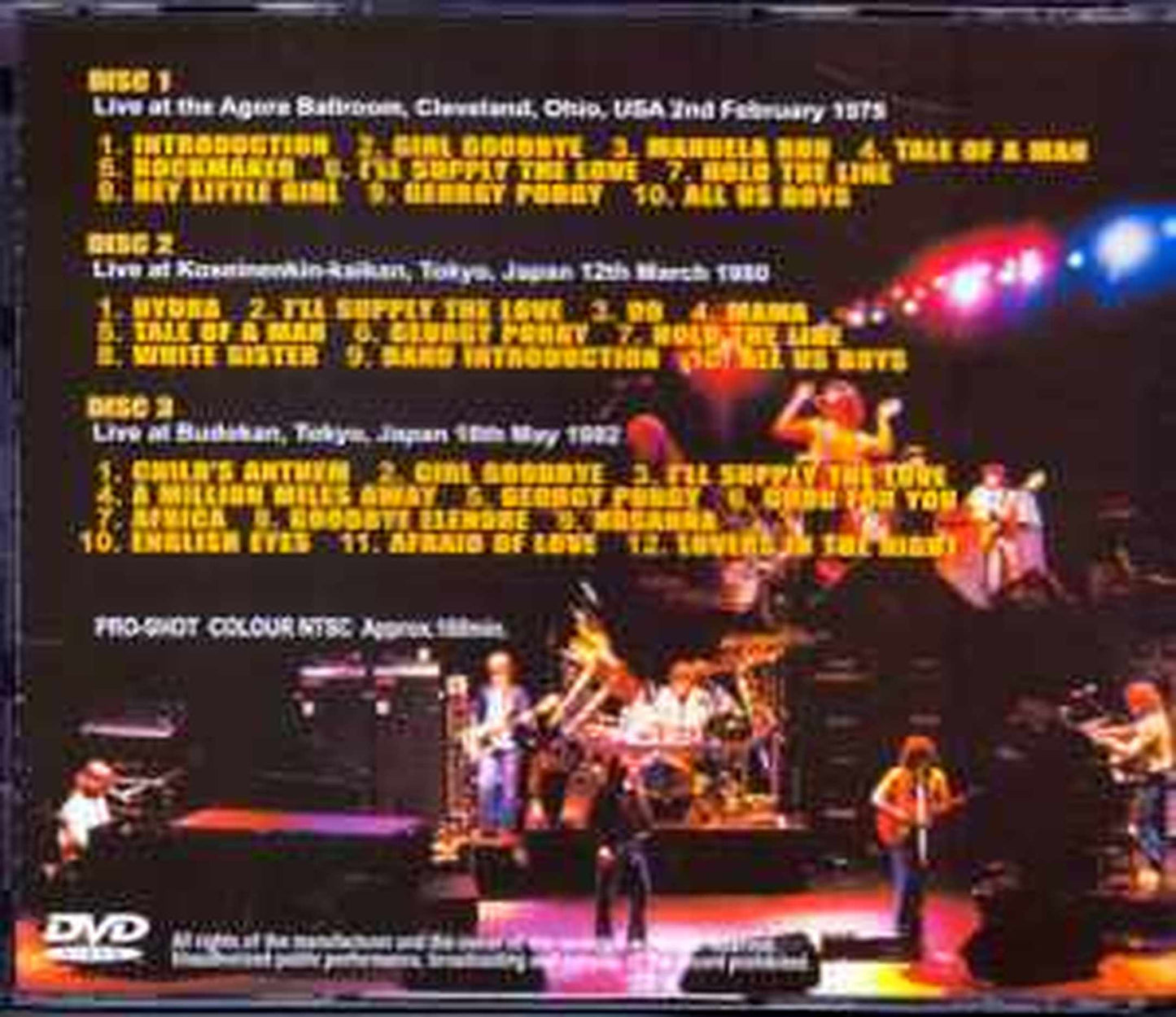 Toto/Best Live 1979-1982 Collection