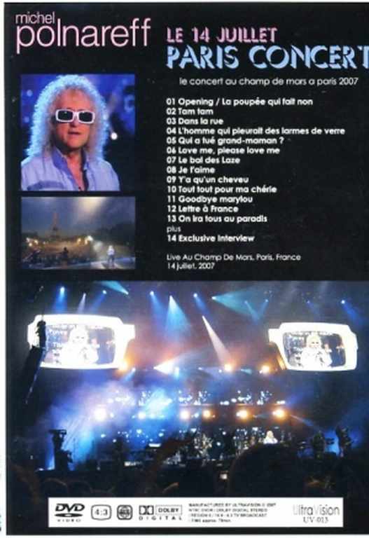 Michel Polnareff/Paris,France 2007