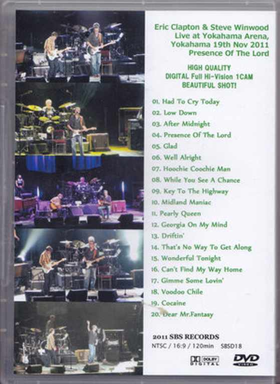 Eric Clapton,Steve Winwood/Kanagawa 2011