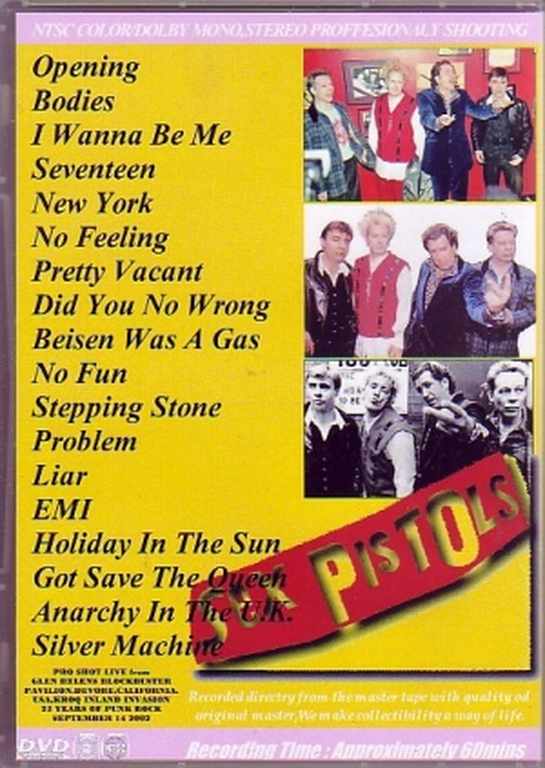 Sex Pistols/California,USA 2002