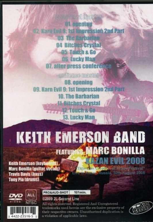 Keith Emerson Band Keith Emerson/Kazan,Russia 2008