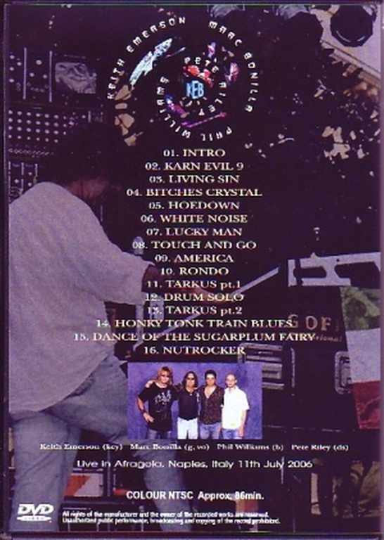 Keith Emerson Band Keith Emerson/Naples,Italy 2006
