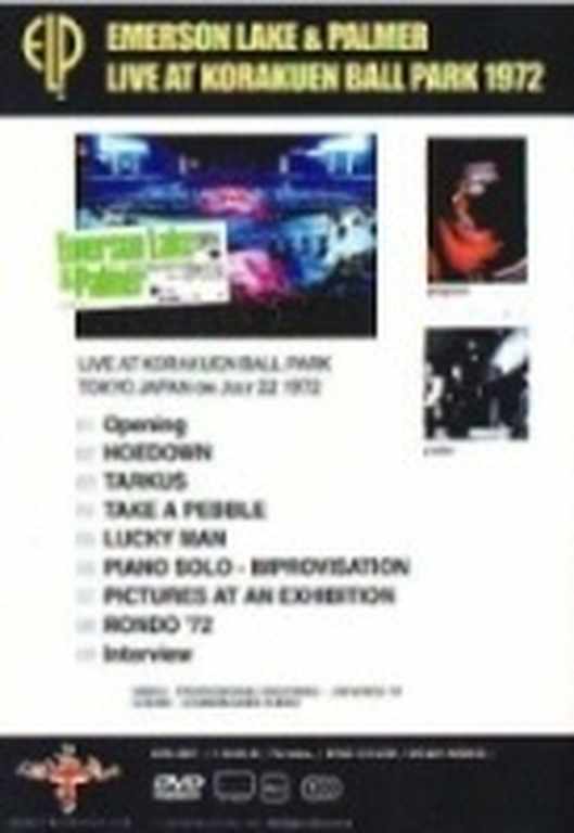 EL&P/LIVE AT KORAKUEN BALL PARK 1972