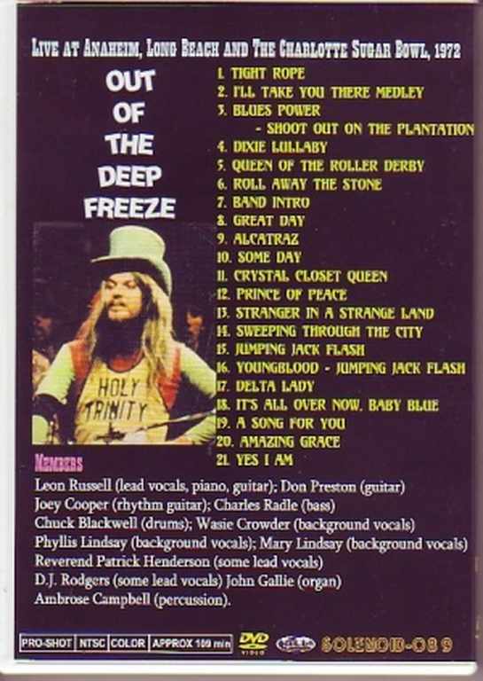 Leon Russell/Live At Anaheim 1972