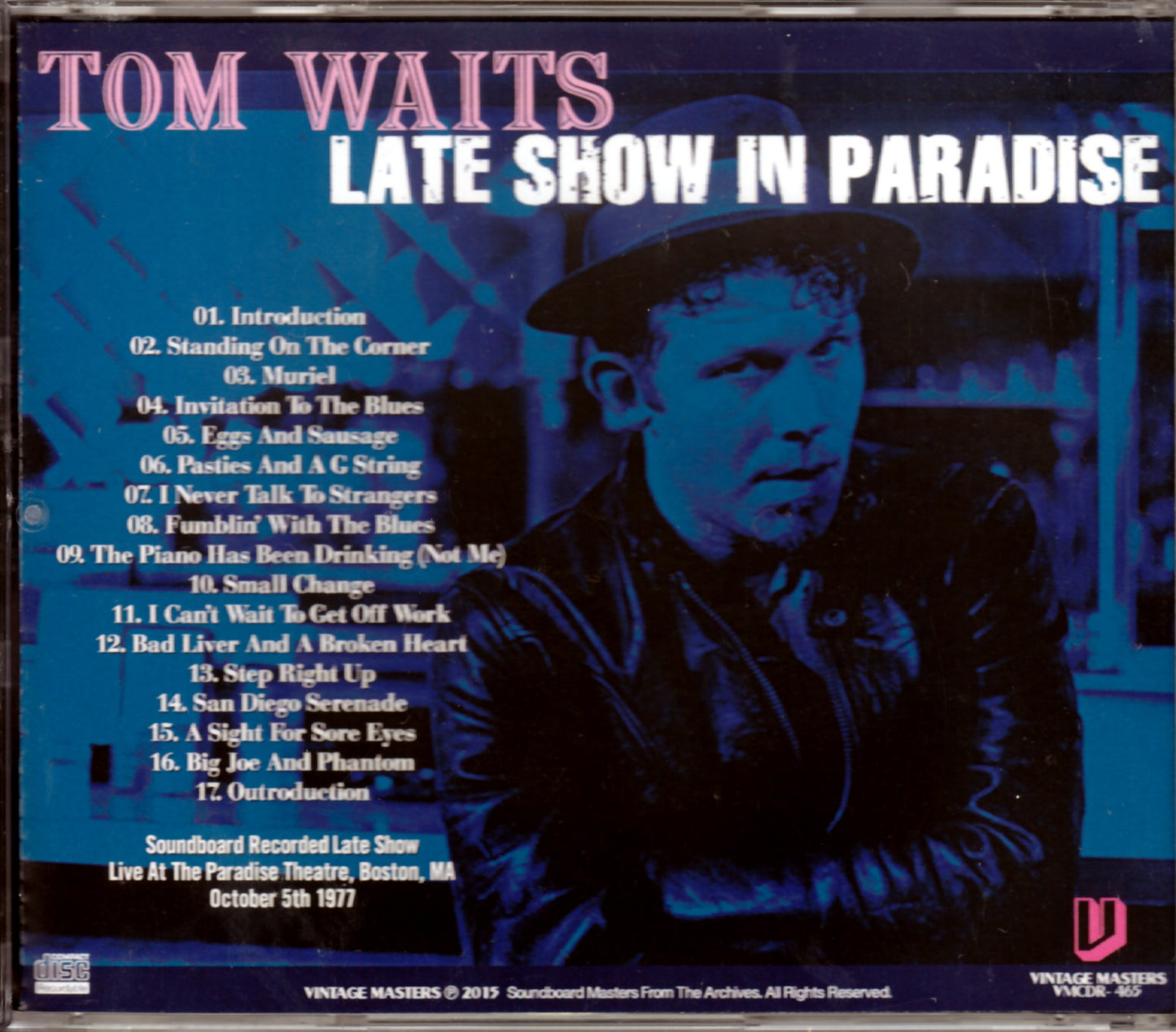 Tom Waits/Massachusetts, USA 1977