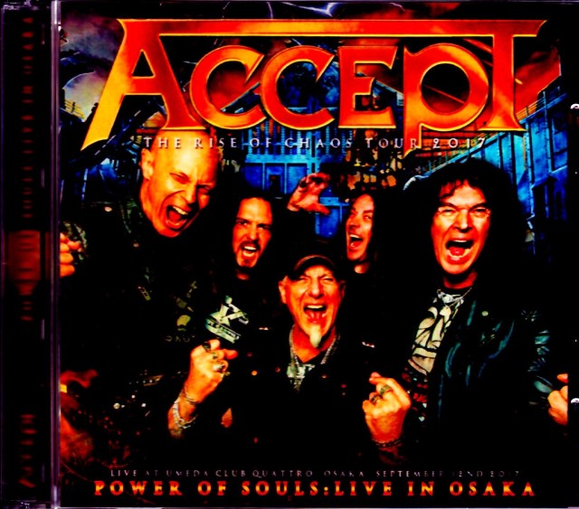Accept/Osaka,Japan 2017 & more