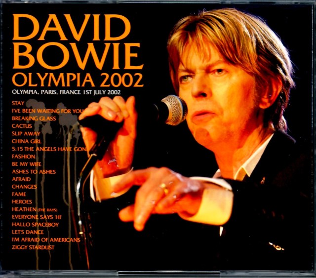 David Bowie/France 2002 S & V