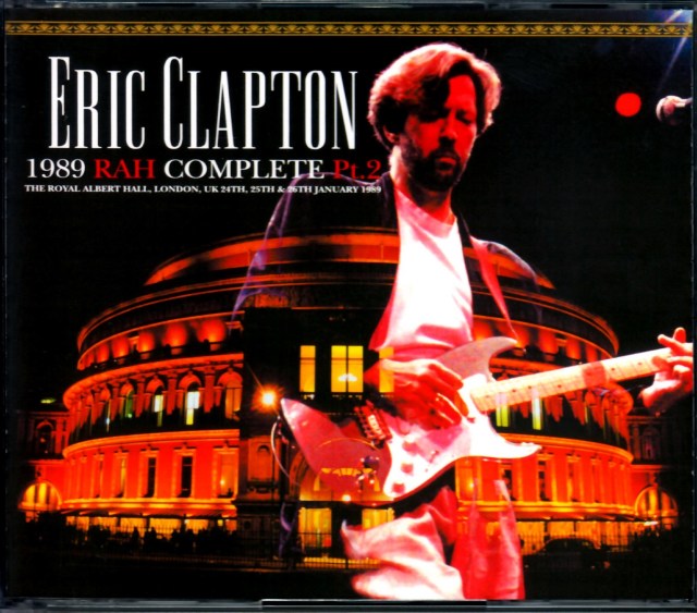 Eric Clapton/London,UK 1.24.25.26.1989