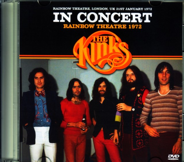 Kinks/London,UK 1972