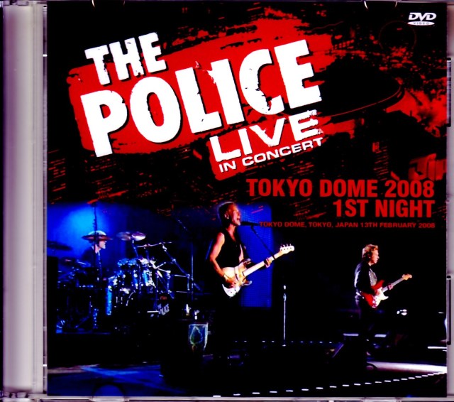 Police,The Police/Tokyo,Japan 2.13.2008