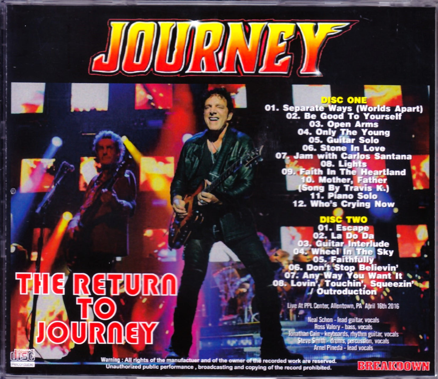 Journey/Pa, USA 2016