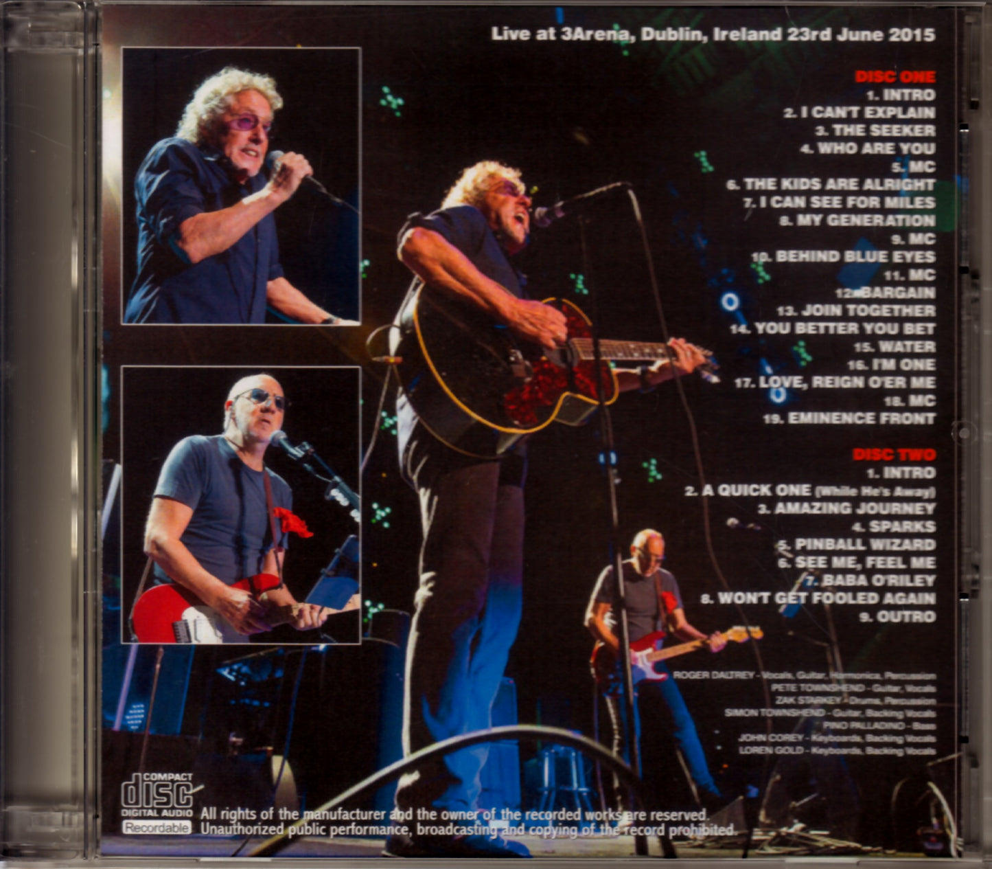 The Who/Ireland 2015