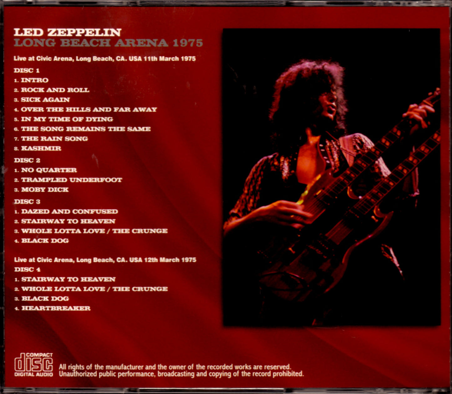 Led Zeppelin/California, USA 1975