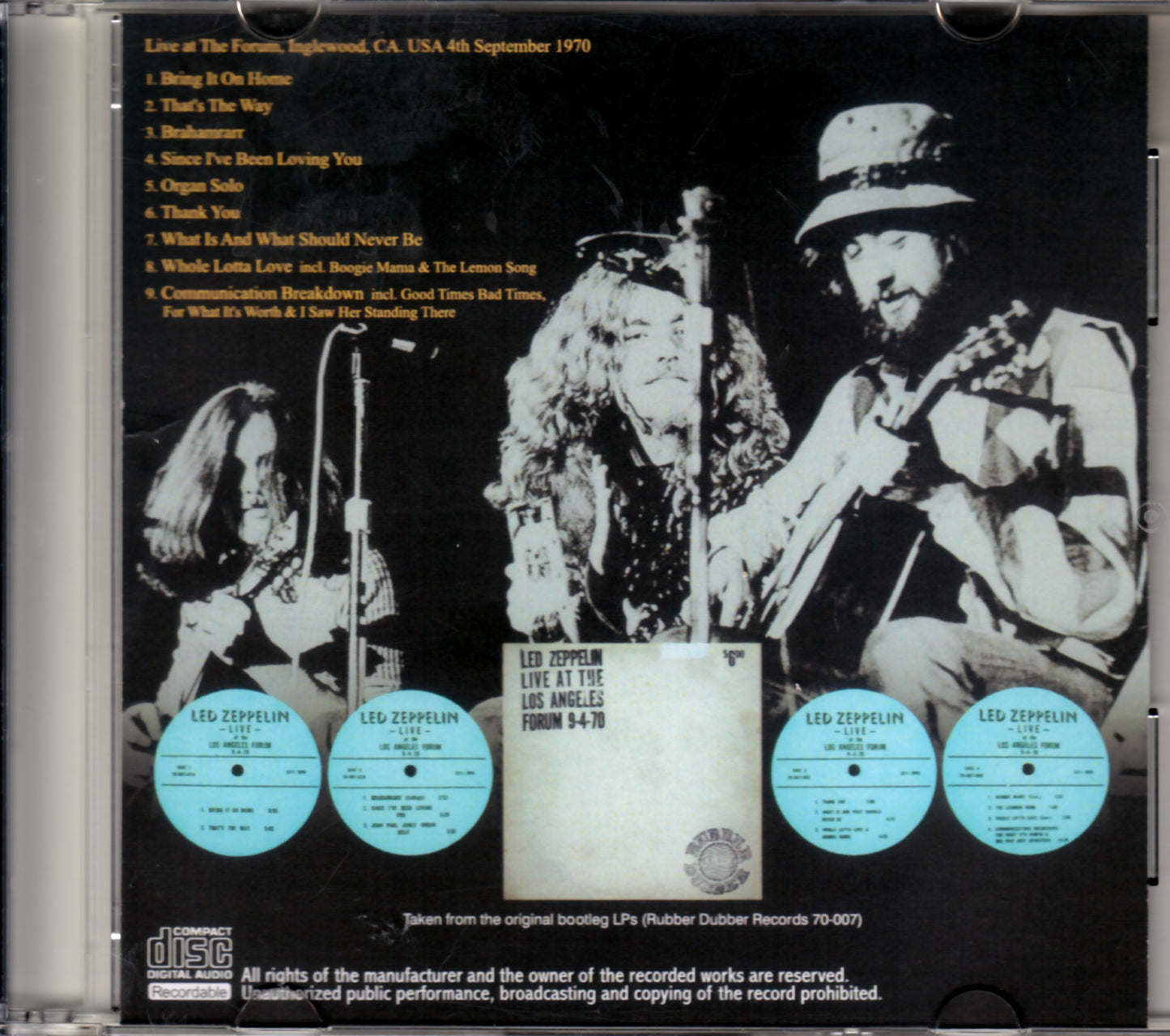 Led Zeppelin/California, USA 1970