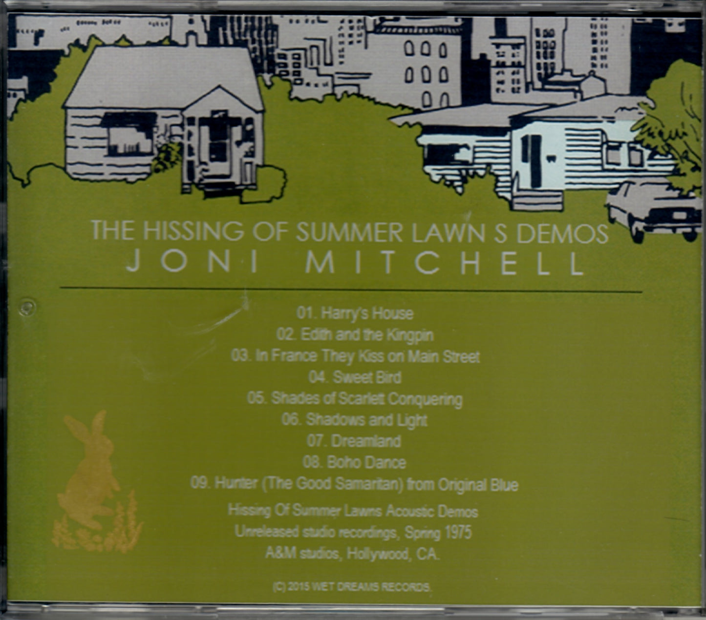 Joni Mitchell/The Hissing of Summer Lawns Demos