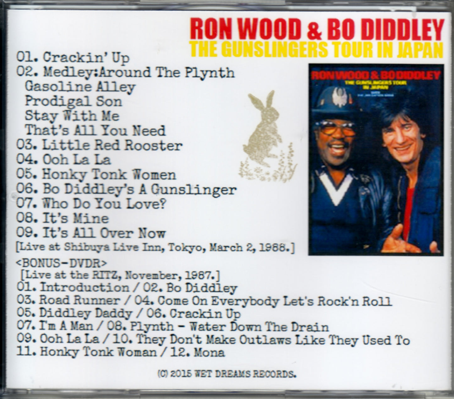 Ron Wood,Bo Diddley/Tokyo.Japan 1983 & more